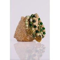 Jaz Flowers Stretchy Doodah Stack Bracelet - Kimmy Lee