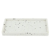 Assemble Terrazzo Tray 17x27cm - White