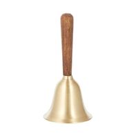 Coast to Coast-Chime Brass/Wood Bell 7x15cm