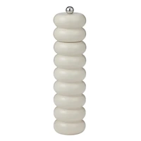 Assemble Delphi Wood S&P Grinder 6x24cm - Ivory
