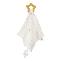 Little Dutch Newborn Naturals Cuddle Cloth With Teething Ring