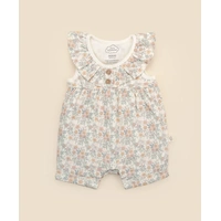 Lummi in Colour Ruffle Romper - Daisy Daisy
