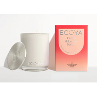 Ecoya Madison Candle 400g - Guava & Lychee Sorbet 
