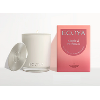 Ecoya Madison Candle 400g - Maple & Patchouli
