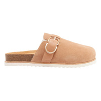 Frankie 4 Margot II Slide - Camel/Shearling