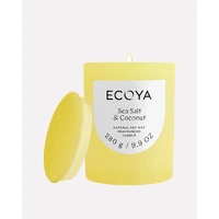 Ecoya Metro Candle 280g - Sea Salt & Coconut