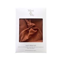 Mini & Me Baby Wrap Set - Chestnut