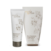 Myrtle & Moss Soy Wax Candle - Bergamot, Tangerine & Geranium Leaf