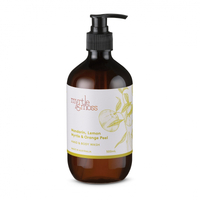 Myrtle & Moss Hand & Body Wash 500ml - Mandarin, Lemon Myrtle & Orange Peel