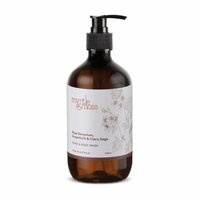 Myrtle & Moss Hand & Body Wash 500ml - Rose Geranium, Grapefruit & Clary Sage
