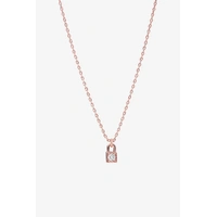 Liberte Penny Locket Necklace - Rose Gold