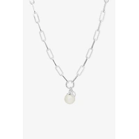 Liberte Hayley Pearl Necklace - Silver