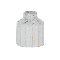Coast to Coast Quill Ceramic Vase 8.5x10cm - Natural