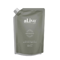 Al.ive Body 1 Litre Hand & Body Lotion Refill - Green Pepper & Lotus