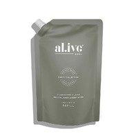 Al.ive Body 1 Litre Hand & Body Wash Refill - Green Pepper & Lotus