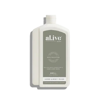 Al.Ive 1Litre Wash Refill - Willow Gum & Lemon Myrtle