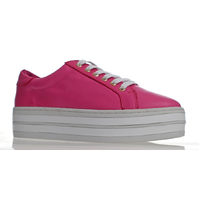 Alfie & Evie Oracle W Leather Sneaker - Hot Pink