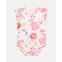Toshi Onesie S/S Frill Arcadia - Wild Garden