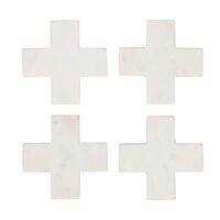 Academy Eliot Coaster Set 4 - White