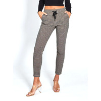 Monaco Jeans Luka Jogger - Beige Check