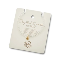 Palas Crystal Quartz 'Healing' Gem Bracelet