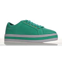 Alfie & Evie Paradise W Leather Sneaker - Green