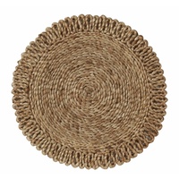Amalfi-Carrie Jute Placemats 35cm-Natural