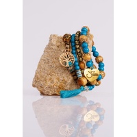 Jaz Flowers Stretchy Doodah Stack Bracelet - Phoebe