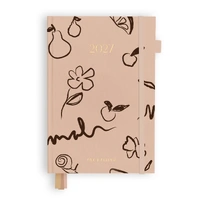 Fox & Fallow 2027 A5 Vertical Planner - Amalfi Latte
