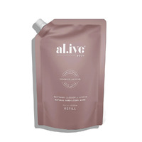 Al.ive Body Hand & Body Wash Refill 1 Litre - Raspberry Blossom & Juniper