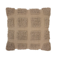 Bambury Dawson Cushion 45x45cm - Almond