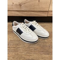 Alfie & Evie Promise W Leather Sneaker - Cream Black Croc