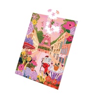 Diesel & Dutch 1000 piece Wall Puzzle - Paris In Bloom