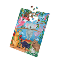 Diesel & Dutch 1000 Piece Wall Jigsaw Puzzle - Wildlife Down Under