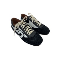 Alfie & Evie Quick Sneaker - Black Rough Suede