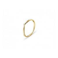 Urbanwall Jewellery Fine Peak Ring - Gold