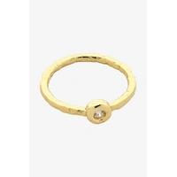 Liberte Betsy Clear Ring - Gold