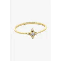 Liberte Lauren Ring - Soft Gold Clear