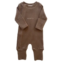 RAI & CO Ribbed Onesie - Caramel