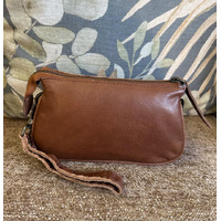 Rugged Hide St Kilda Crossbody Bag - Brown