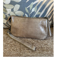 Rugged Hide St Kilda Crossbody Bag - Latte