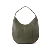 Rugged Hide Toronto Shoulder Bag - Green