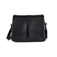 Rugged Hide Orlando Crossbody Bag - Black