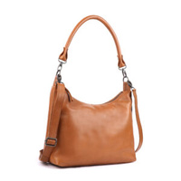 Rugged Hide Thyme Crossbody Bag - Cognac