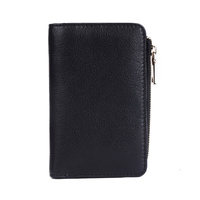 Rugged Hide Mia Wallet - Black