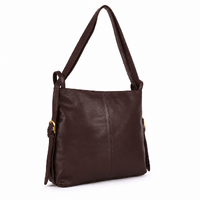 Rugged Hide Margot Shoulder Bag/Backpack - Brown
