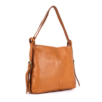 Rugged Hide Margot Shoulder Bag/Backpack - Tan