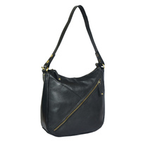 Rugged Hide Bridget Crossbody Bag - Black