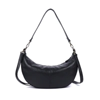 Rugged Hide Shiri Shoulder/Crossbody Bag - Black