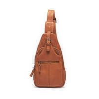 Rugged Hide Mika Sling Bag - Tan